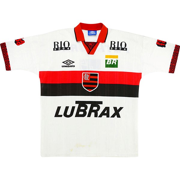 Thailandia Maglia Flamengo 2ª Retro 1995 1996 Bianco